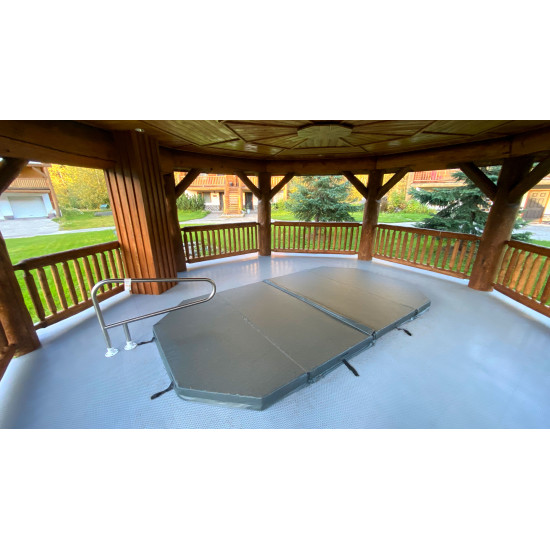 Cross Rib Pool Tiles 