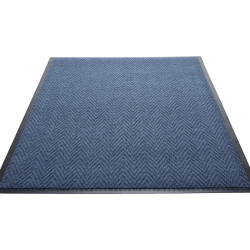 Golden Chevron Entrance Mats