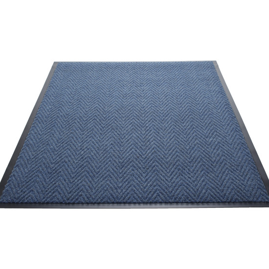 Golden Chevron Entrance Mats
