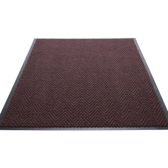 Golden Chevron Entrance Mats