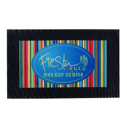 Scraper Step Rubber Logo Mats