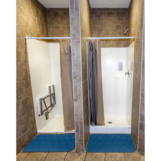 Wet Step Slip Resistant Mats 